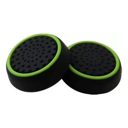 JUEGO PROTECTOR SILICONA JOYSTICK PARA PS XBOX SWITCH VERDE | SILICONE JOYSTICK PROTECTOR SET FOR PS XBOX SWITCH GREEN
