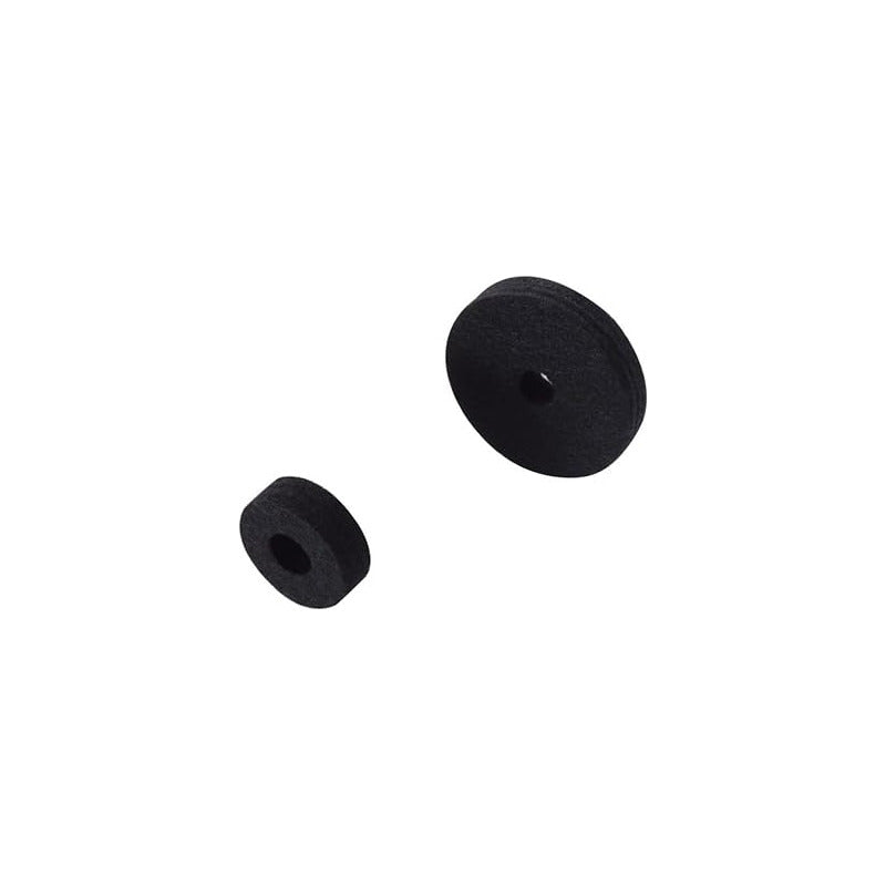 KIT 6 FIELTRO FELPA AJUSTE BASE PLATILLOS BATERIA SET CYMBAL PLATEADO | KIT 6 FELT PLUSH ADJUSTMENT DRUM CYMBAL STAND SET SILVER
