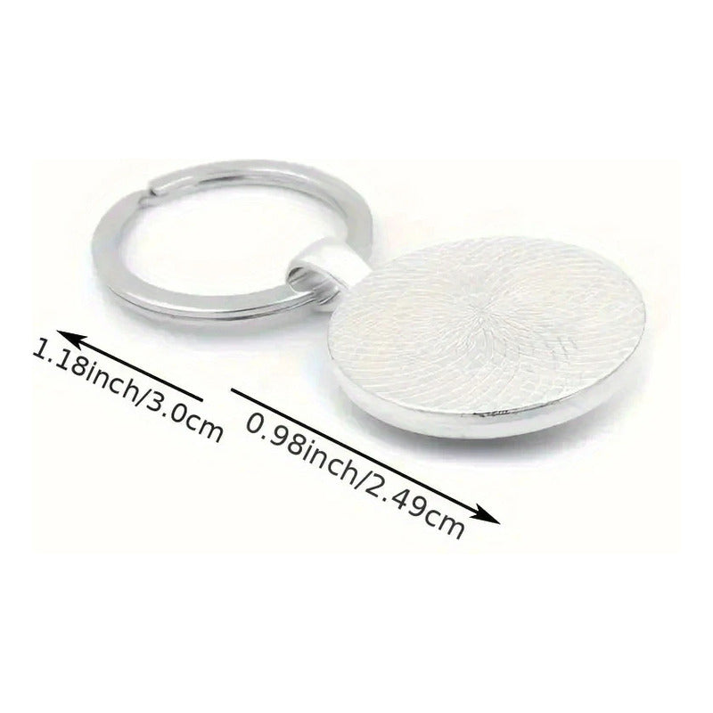 LLAVERO PLATILLO BATERIA MUSICA CON LOGO | DRUM CYMBAL KEYCHAIN WITH LOGO