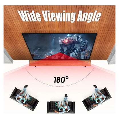 PANTALLA TELÓN PROYECTOR VIDEO BEAM PELICULA JUEGOS 130X75 | PROJECTOR SCREEN MOVIE GAMING VIDEO BEAM SCREEN 130X75
