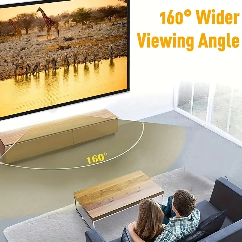 PANTALLA TELÓN PROYECTOR VIDEO BEAM PELICULA JUEGOS 130X75 | PROJECTOR SCREEN MOVIE GAMING VIDEO BEAM SCREEN 130X75
