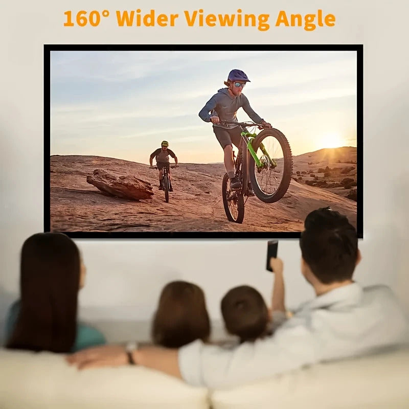 PANTALLA TELÓN PROYECTOR VIDEO BEAM PELÍCULAS JUEGOS 160X90 | PROJECTOR SCREEN VIDEO BEAM MOVIES GAMES 160X90
