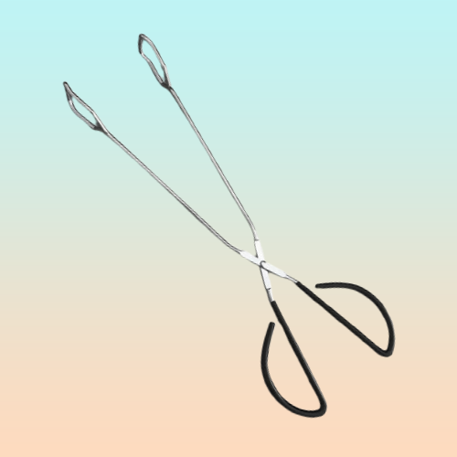 PINZAS EXTRALARGAS BAR BQ CARBON ACERO INOXIDABLE HORNO COCINA PIZZA PAN | EXTRA-LONG BBQ TONGS, CARBON STEEL & STAINLESS STEEL, FOR OVEN, KITCHEN, PIZZA & BREAD