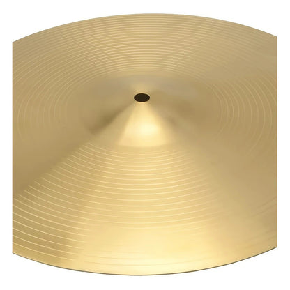PLATILLO CRASH 14 PULGADAS BATERÍA ACÚSTICA PERCUSIÓN DORADO OSCURO | 14-INCH CRASH CYMBAL ACOUSTIC DRUM PERCUSSION DARK GOLD
