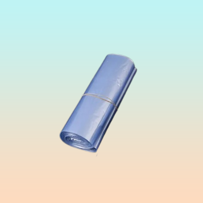 PLÁSTICO BOLSA TERMOENCOGIBLE PVC 11CMS X 5MTS ALIMENTOS TRANSPARENTE | PVC HEAT SHRINK BAG PLASTIC 11CM X 5M FOOD GRADE TRANSPARENT
