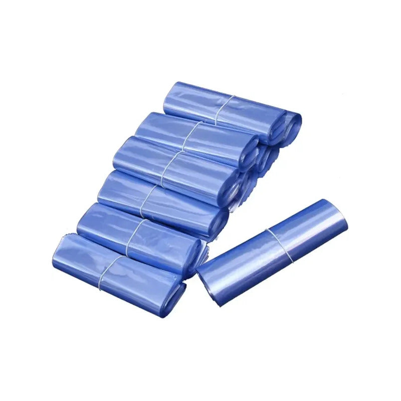 PLÁSTICO BOLSA TERMOENCOGIBLE PVC 11CMS X 5MTS ALIMENTOS TRANSPARENTE | PVC HEAT SHRINK BAG PLASTIC 11CM X 5M FOOD GRADE TRANSPARENT
