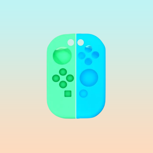 PROTECTOR SILICONA JOY-CON PARA NINTENDO SWITCH OLED VERDE/AZUL | SILICONE JOY-CON PROTECTOR FOR NINTENDO SWITCH OLED GREEN/BLUE
