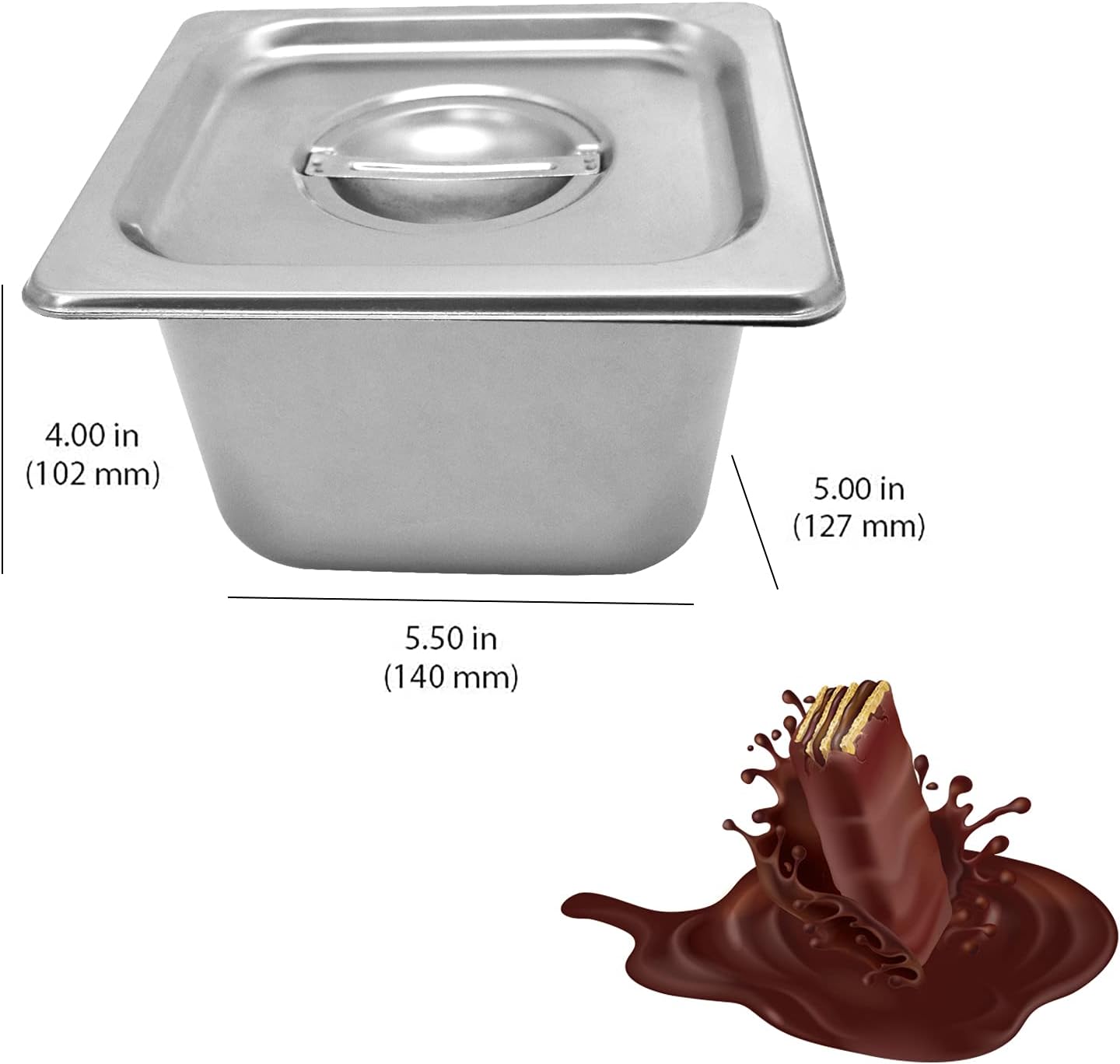 PX7000184 - MAQUINA DERRETODORA CHOCOLATE 6 PUESTOS - CHOCOLATE MELTING MACHINE 6 POSITIONS | GIGAOUTLET CO