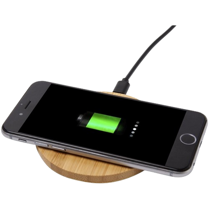 PX7000185 - CARGADOR INALAMBRICO CELULAR MADERA CORAZON - WIRELESS CELL PHONE CHARGER WOOD HEART | GIGAOUTLET GO