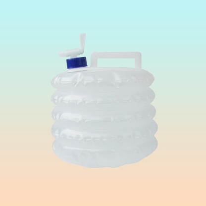 CONTENEDOR PLEGABLE AGUA CAMPING PASEO PESCA GASOLINA 5 LTS