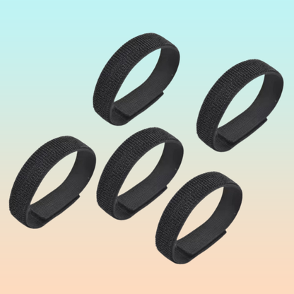 5 X ORGANIZADOR CABLES VELCRO ESCRITORIO OFICINA COMPUTADOR