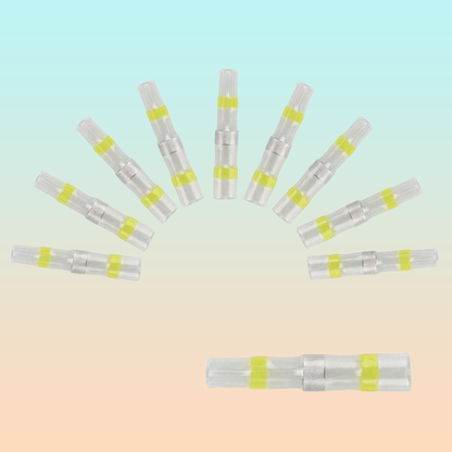 10X CONECTOR TERMOENCOGIBLE TERMORETRACTIL 6 X 6.8 X 40 MM