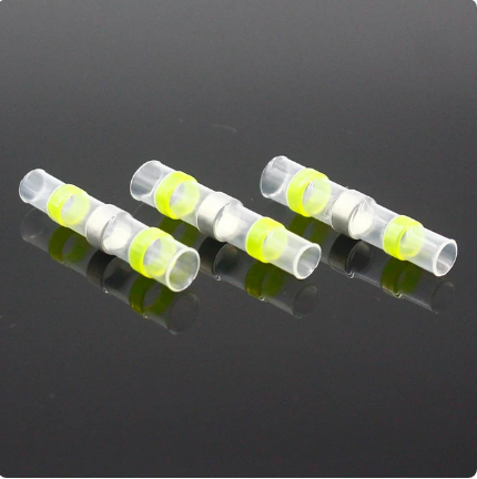 PX7000220 - 10x CONECTOR TERMOENCOGIBLE TERMORETRACTIL 6mm x 6.8mm x 40mm - 10x HEAT SHRINK CONNECTOR 6mm x 6.8mm x 40mm | GIGAOUTLET GO