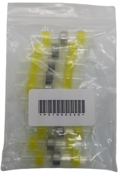 PX7000220 - 10x CONECTOR TERMOENCOGIBLE TERMORETRACTIL 6mm x 6.8mm x 40mm - 10x HEAT SHRINK CONNECTOR 6mm x 6.8mm x 40mm | GIGAOUTLET GO