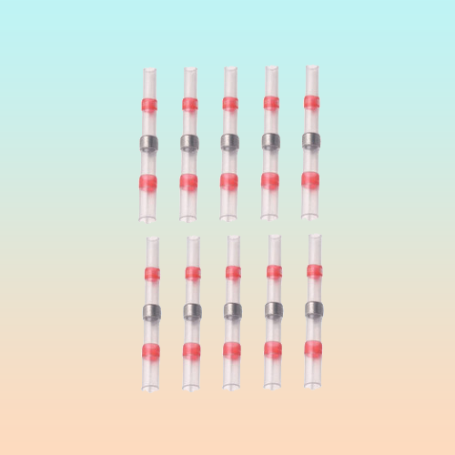 10X CONECTOR TERMOENCOGIBLE TERMORETRACTIL 2.7 X 3.6 X 40 MM