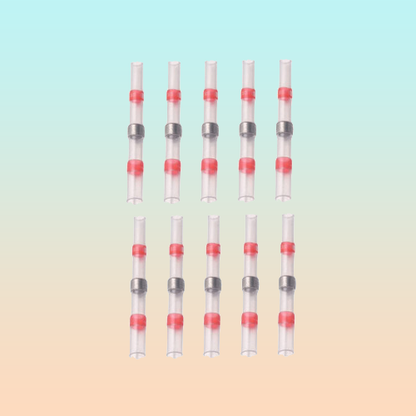 PX7000222 - 10x CONECTOR TERMOENCOGIBLE TERMORETRACTIL 2.7mm x 3.6mm x 40mm - 10x HEAT SHRINK CONNECTOR 2.7mm x 3.6mm x 40mm | GIGAOUTLET GO