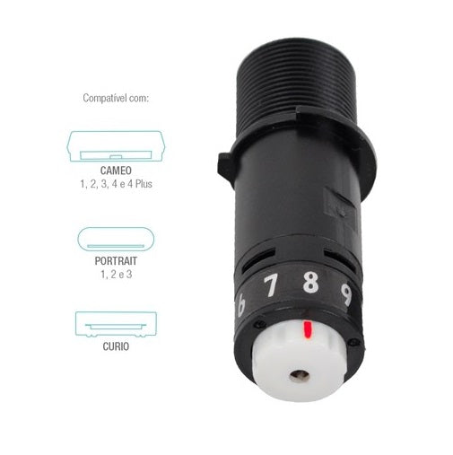 PX7000335 - CUCHILLA MANUAL SILHOUETTE CAMEO NEGRA - SILHOUETTE CAMEO BLACK MANUAL BLADE | GIGAOUTLET GO