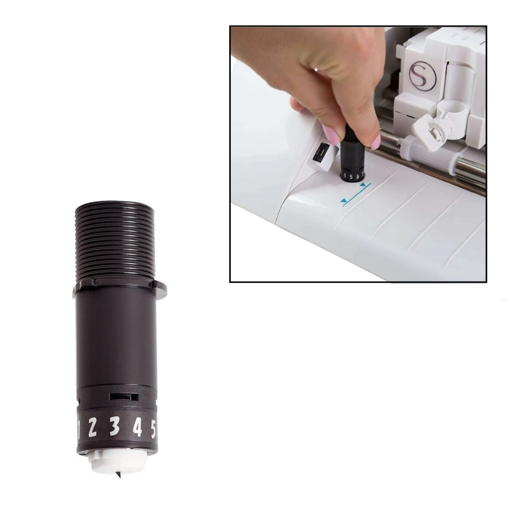 PX7000335 - CUCHILLA MANUAL SILHOUETTE CAMEO NEGRA - SILHOUETTE CAMEO BLACK MANUAL BLADE | GIGAOUTLET GO