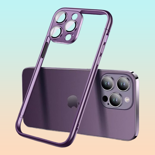 ESTUCHE PROTECTOR FLEXIBLE QI PARA IPHONE 15 PRO MAX FUNDA
