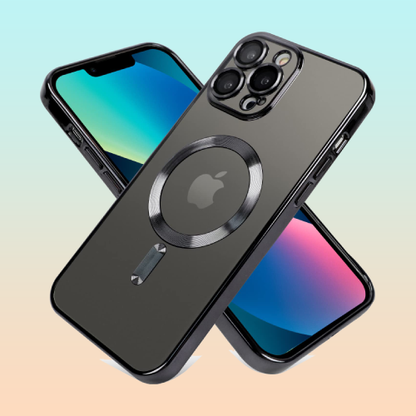 ESTUCHE PROTECTOR FLEXIBLE MAGNETICO QI PARA IPHONE 15 PRO