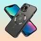 ESTUCHE PROTECTOR FLEXIBLE MAGNETICO QI PARA IPHONE 15 PRO
