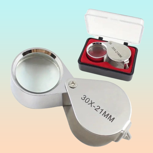 LENTE LUPA TRIPLET MAGNIFICADOR REPARACION RELOJ JOYAS