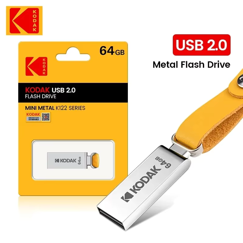 PX7000435 - MEMORIA USB 64GB KODAK 2.0 K122 SERIES - USB FLASH DRIVE 64GB KODAK 2.0 K122 SERIES | GIGAOUTLET GO