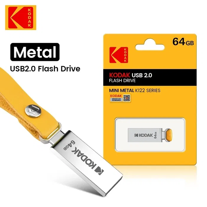 PX7000435 - MEMORIA USB 64GB KODAK 2.0 K122 SERIES - USB FLASH DRIVE 64GB KODAK 2.0 K122 SERIES | GIGAOUTLET GO