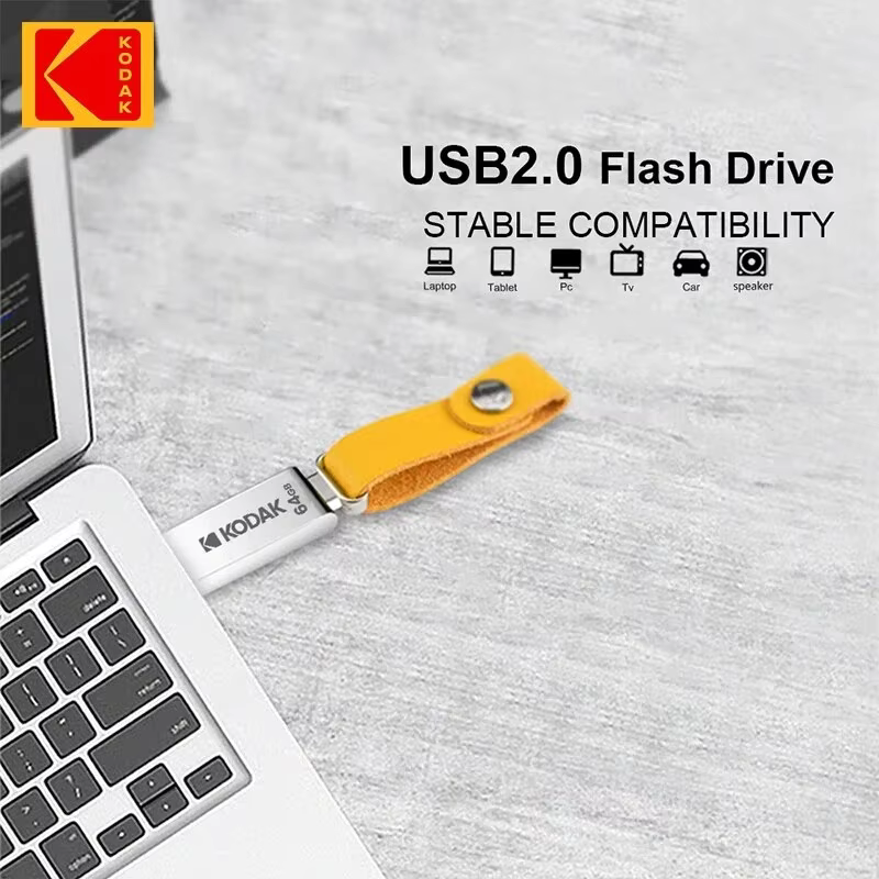PX7000435 - MEMORIA USB 64GB KODAK 2.0 K122 SERIES - USB FLASH DRIVE 64GB KODAK 2.0 K122 SERIES | GIGAOUTLET GO