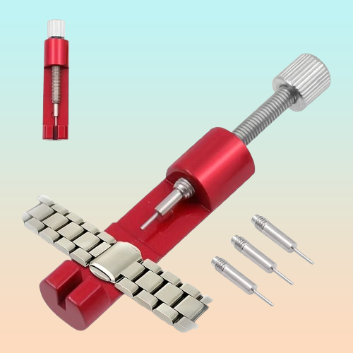 HERRAMIENTA REMOVEDOR CORREA RELOJ ROJO RELOJERÍA JOYERÍA