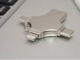 PX7000440 - LECTOR TARJETAS MICRO SD 4 EN 1 USB OTG TIPO C LIGHTNING IPHONE IPAD MAC PC ANDROID - MICRO SD CARD READER 4 IN 1 USB OTG TYPE C LIGHTNING IPHONE IPAD MAC PC ANDROID | GIGAOUTLET GO