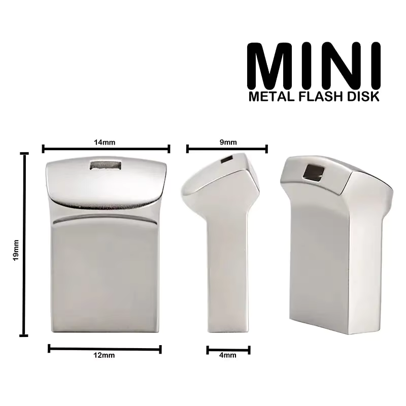 PX7000441 - MEMORIA USB ULTRA SMALL 64GB METALICA PLATEADO - ULTRA SMALL USB FLASH DRIVE 64GB METALLIC SILVER | GIGAOUTLET GO