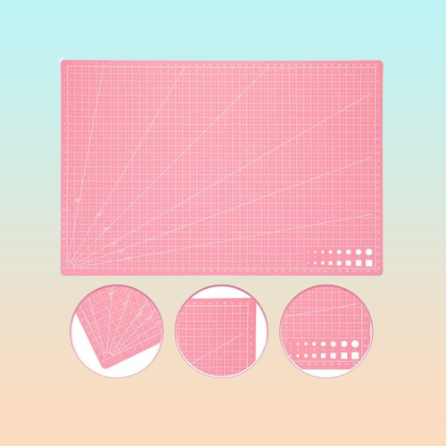 PX7000462 - TAPETE CORTE A3 ROSA - A3 PINK CUTTING MAT | GIGAOUTLET GO