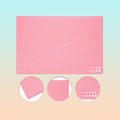 PX7000462 - TAPETE CORTE A3 ROSA - A3 PINK CUTTING MAT | GIGAOUTLET GO