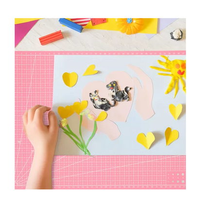 PX7000462 - TAPETE CORTE A3 ROSA - A3 PINK CUTTING MAT | GIGAOUTLET GO