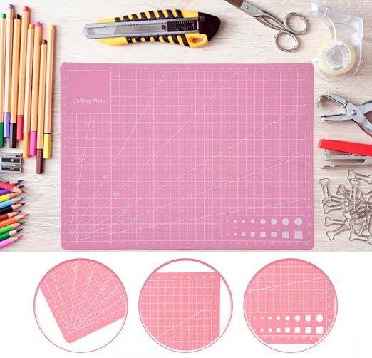 PX7000462 - TAPETE CORTE A3 ROSA - A3 PINK CUTTING MAT | GIGAOUTLET GO