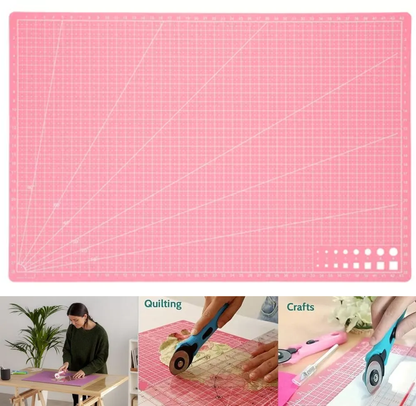 PX7000462 - TAPETE CORTE A3 ROSA - A3 PINK CUTTING MAT | GIGAOUTLET GO