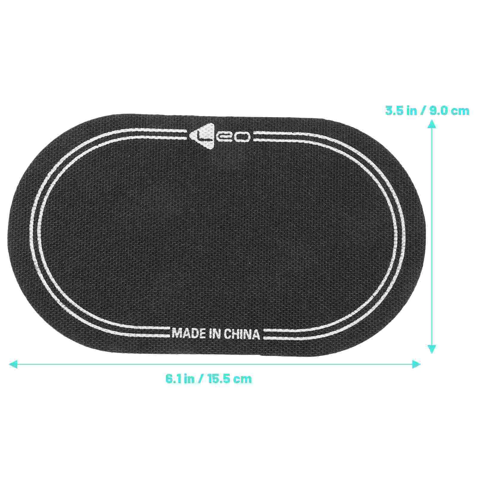 PX7000488 - PARCHE 7" DOBLE BOMBO PEDAL LEO NEGRO - 7" DOUBLE BASS PEDAL PATCH LEO BLACK | GIGAOUTLET GO