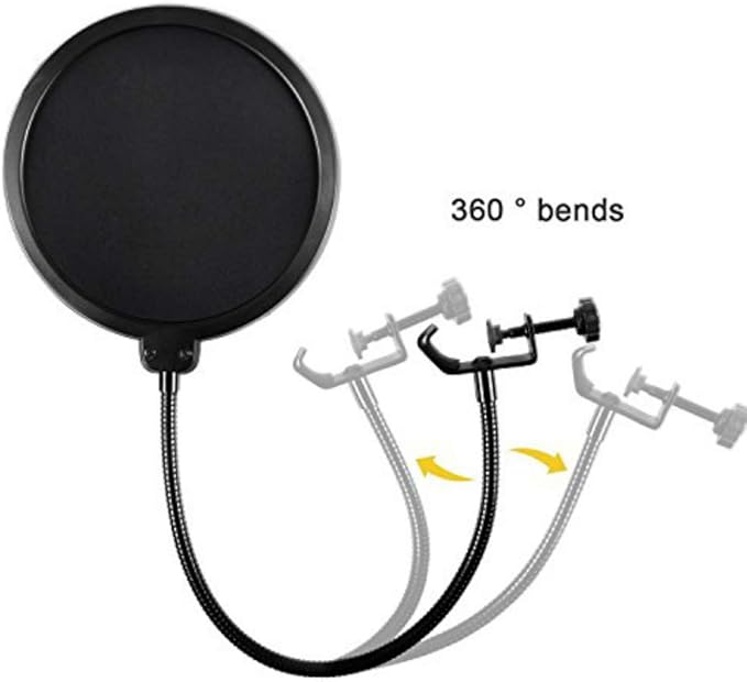 PX7000508 - FILTRO PANTALLA ANTI-POP 10CMS SONIDO GRABACION MICROFONO PODCAST - 10CM ANTI-POP SCREEN FILTER SOUND RECORDING MICROPHONE PODCAST | GIGAOUTLET GO