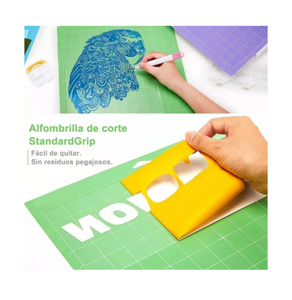 PX7000547 - TAPETE CORTE 24"x12" PARA CAMEO 4 STANDAR GRIP REART - 24"x12" CUTTING MAT FOR CAMEO 4 STANDARD GRIP REAR | GIGAOUTLET GO