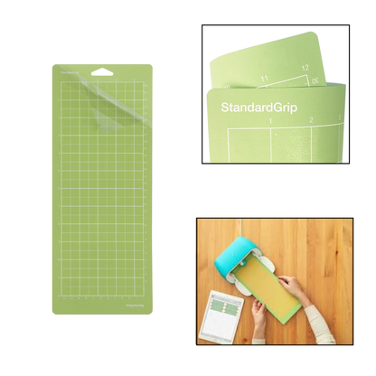 PX7000549 - TAPETE CORTE 12"x4.5" PARA CRICUT JOY STANDAR GRIP RE-ART VERDE - 12"x4.5" CUTTING MAT FOR CRICUT JOY STANDARD GRIP RE-ART GREEN | GIGAOUTLET GO