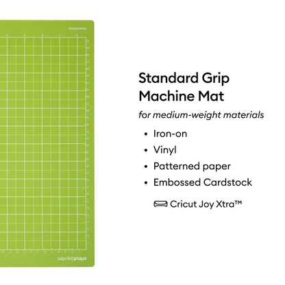 PX7000549 - TAPETE CORTE 12"x4.5" PARA CRICUT JOY STANDAR GRIP RE-ART VERDE - 12"x4.5" CUTTING MAT FOR CRICUT JOY STANDARD GRIP RE-ART GREEN | GIGAOUTLET GO