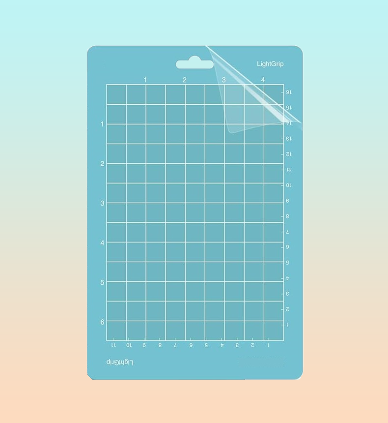 TAPETE CORTE 6.5  X 4.5 PULGADAS PARA CRICUT JOY LIGHT GRIP AGUA