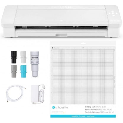 PX7000556 - MAQUINA CORTE SILHOUETTE CAMEO 4 PLUS BLANCA - SILHOUETTE CAMEO 4 PLUS WHITE CUTTING MACHINE | GIGAOUTLET GO