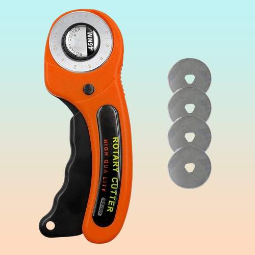 PX7000557 - CORTADOR ROTATIVO 45mm SASTRERIA COSTURA TELAS ROPA BRICOLAJE - 45mm ROTARY CUTTER TAILORING SEWING FABRIC CLOTHING DIY | GIGAOUTLET GO