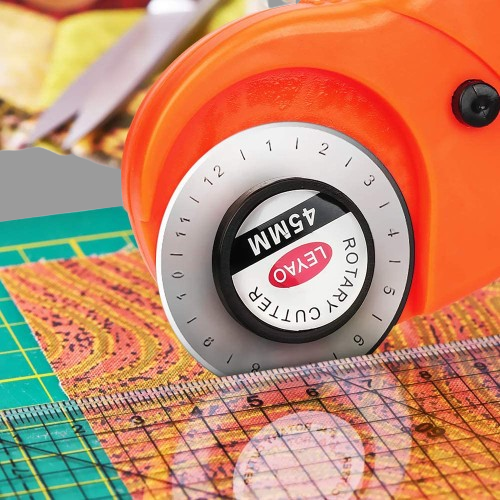 PX7000557 - CORTADOR ROTATIVO 45mm SASTRERIA COSTURA TELAS ROPA BRICOLAJE - 45mm ROTARY CUTTER TAILORING SEWING FABRIC CLOTHING DIY | GIGAOUTLET GO