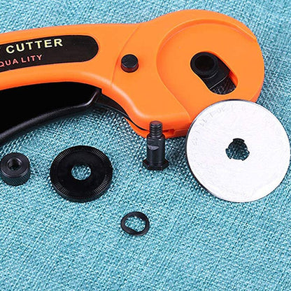 PX7000557 - CORTADOR ROTATIVO 45mm SASTRERIA COSTURA TELAS ROPA BRICOLAJE - 45mm ROTARY CUTTER TAILORING SEWING FABRIC CLOTHING DIY | GIGAOUTLET GO