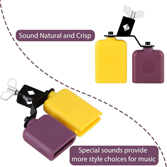 PX7000563 - CAMPANA DOBLE PERCUSION TIMBAL BATERIA CLAVE - DOUBLE BELL PERCUSSION TIMBAL DRUM CLAVE | GIGAOUTLET GO