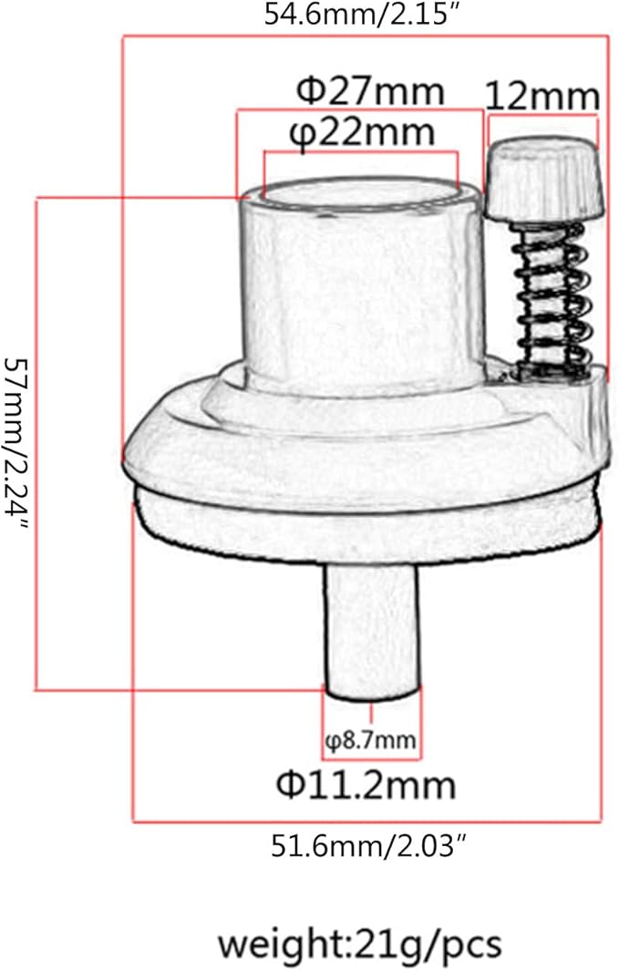 PX7000564 - HI-HAT SOPORTE BASE CHARLES PLATILLO BATERIA - HI-HAT STAND BASE CYMBAL DRUM | GIGAOUTLET GO