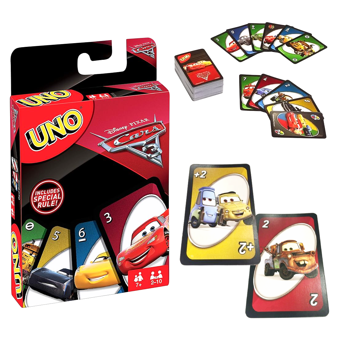 PX7000589 - JUEGO CARTAS UNO VERSION LIMITADA CARS - LIMITED EDITION UNO CARD GAME CARS | GIGAOUTLET GO